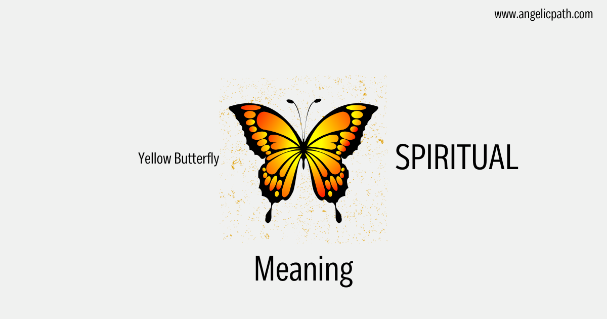 Yellow Butterfly Spiritual Meaning